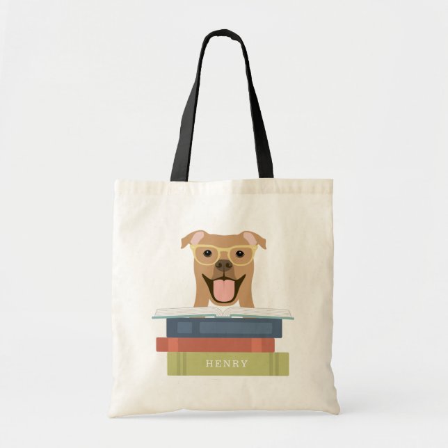 Pit Bull Tote Bags (Front)