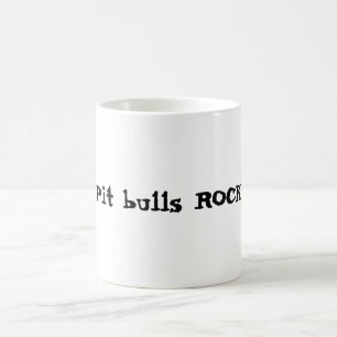 Pit bulls ROCK! Coffee Mug