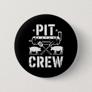 Pit Crew Grilling Bbq 2 Inch Round Button