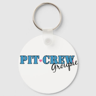 Pit Crew Groupie Keychain