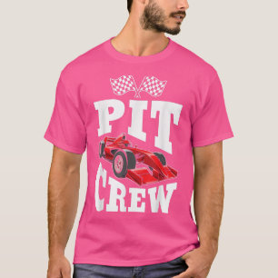 Pit Crew Racing Lover Car Race Cars Sports Drag Tr T-Shirt
