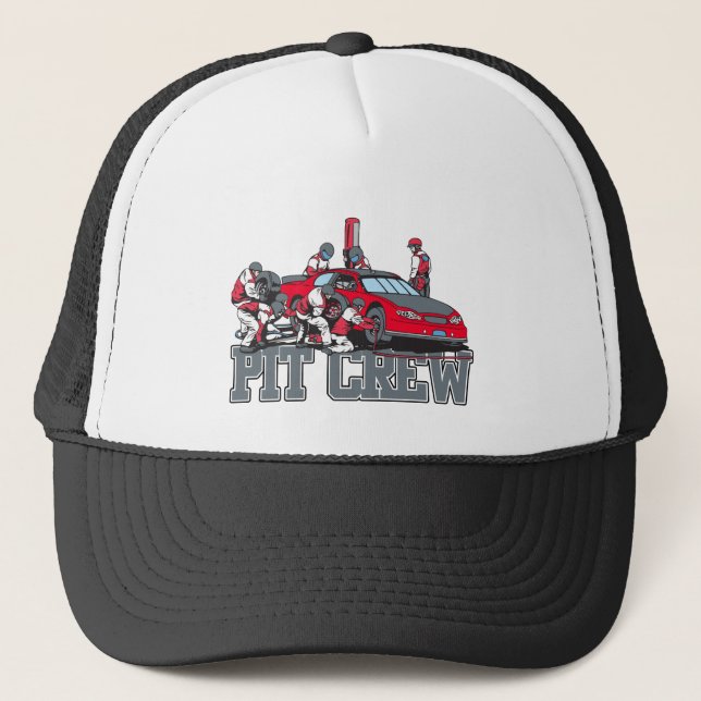 Pit Crew Trucker Hat (Front)