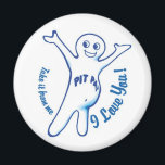 Pit Pat the Pansexual Spokesthing Magnet<br><div class="desc">Take it from me. I love you!</div>