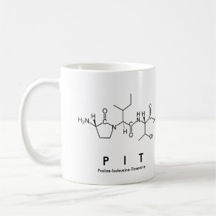 Pit peptide name mug