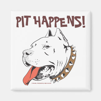 Pit se produit Funny Pit Bull Terrier Magnet