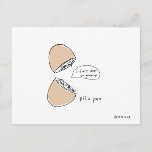 pita pan postcard