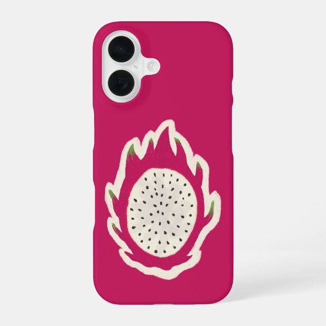 Pitaya iPhone 16 Case (Back)