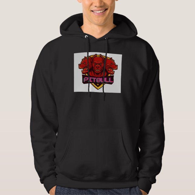 Pitbull 11 hoodie (Front)