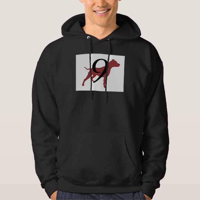 Pitbull 9 hoodie (Front)
