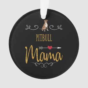Pitbull aime beaucoup maman
