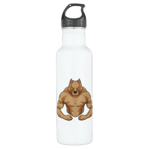 Pitbull as Bodybuilder extreme 710 Ml Water Bottle