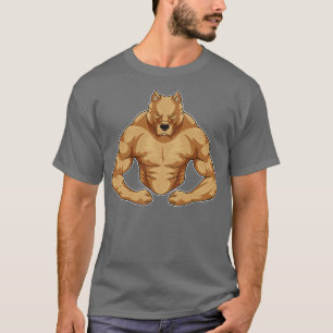 Pitbull as Bodybuilder extreme T-Shirt