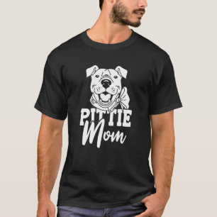 Pitbull Ban Mother Dog Breed Pittie Mom T-Shirt