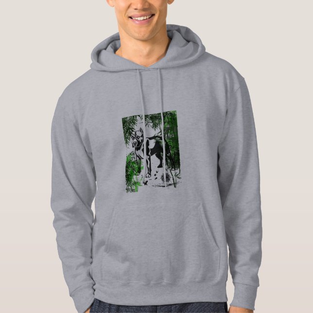PITBULL-CELTIC-HOODIE HOODIE (Front)