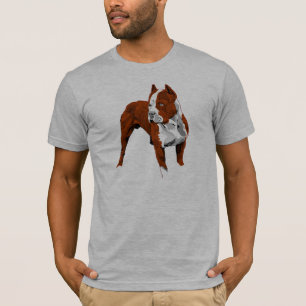 Pitbull colour t-shirt