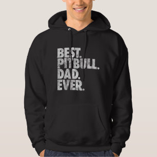 Pitbull Dad - Best Pitbull Dad Ever Pittie Dog Gif Hoodie