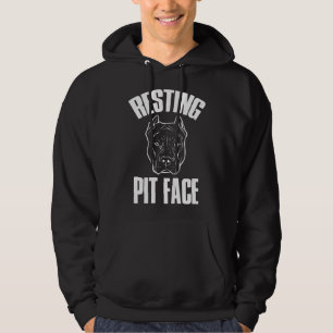 Pitbull Dad Breed Owner Funny Dog Trainer Lover Hoodie