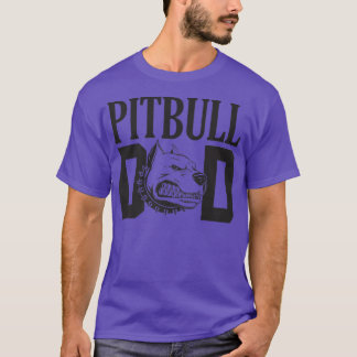 Pitbull Dad Dog, Best Dog Dad Ever, Mens Pitbull T-Shirt