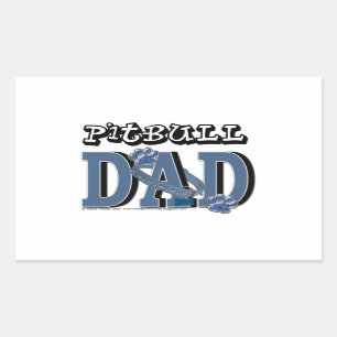 Pitbull DAD Sticker
