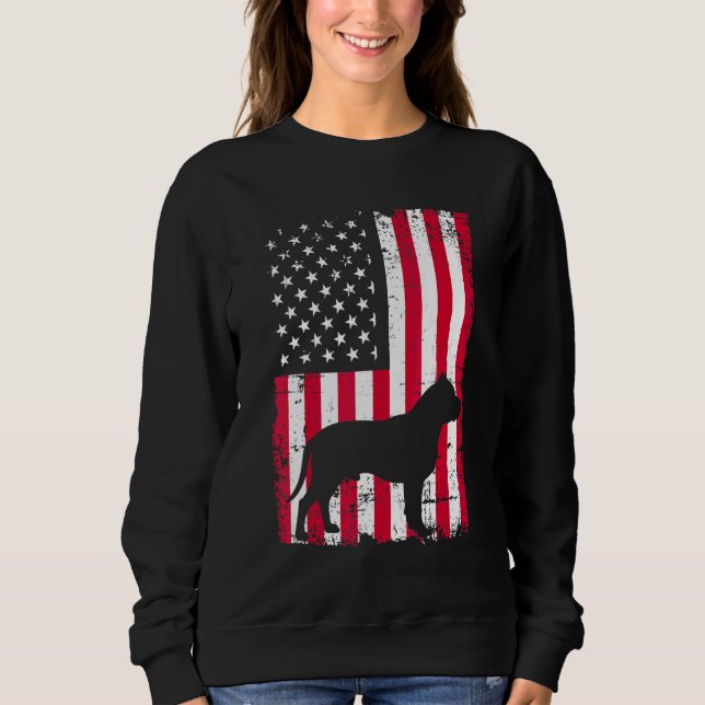 Pitbull Dog 1 Sweatshirt (Front)