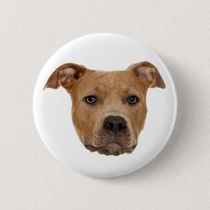 Pitbull Dog 2 Inch Round Button