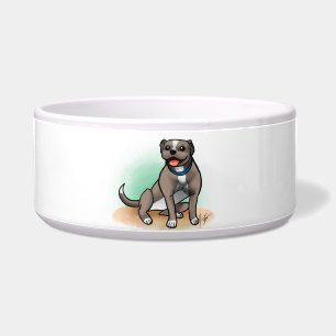 Pitbull Dog Bowl