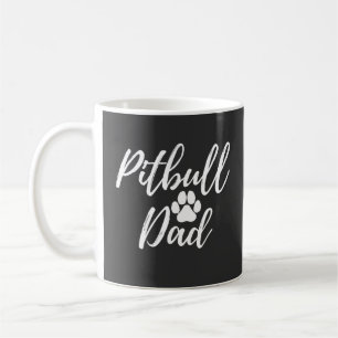 Pitbull Dog Dad Father Gift for Dog Lover Coffee Mug