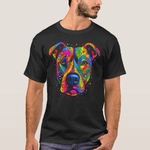 Pitbull Dog Design T-Shirt