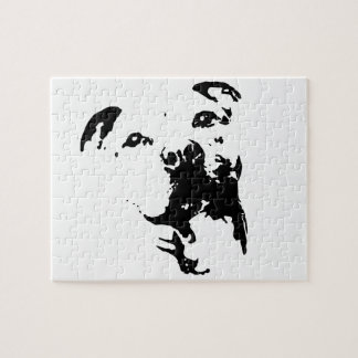 Pitbull Dog Jigsaw Puzzle