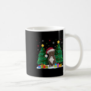 Pitbull Dog Lovers Santa Hat Ugly Christmas Sweate Coffee Mug