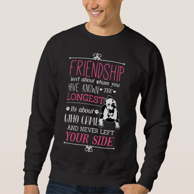 Pitbull Dog S Sweatshirt (Front)