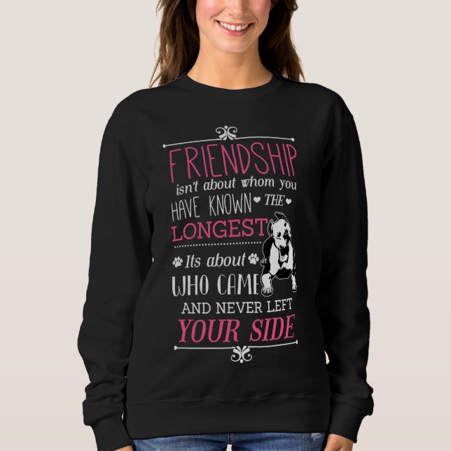 Pitbull Dog S Sweatshirt (Front)