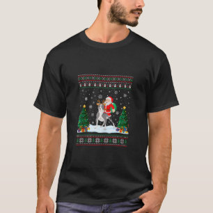 Pitbull Dog Ugly Christmas Sweater Funny Santa Cla