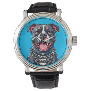 Pitbull dog watch