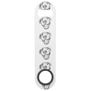 pitbull drawing simple dog lovers black white bar key