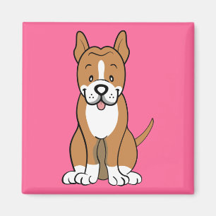 Pitbull gifts and merchandise magnet