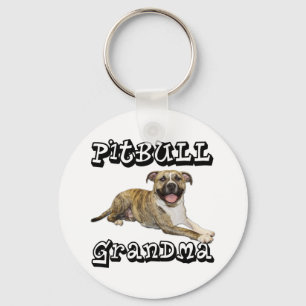 PitBull Grandma - Tigger Keychain
