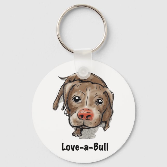 Pitbull Keychain (Front)