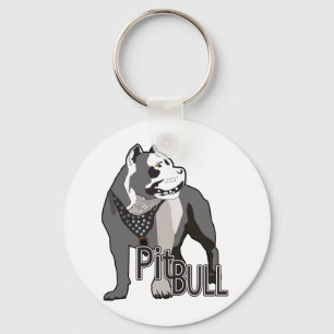Pitbull Keychain