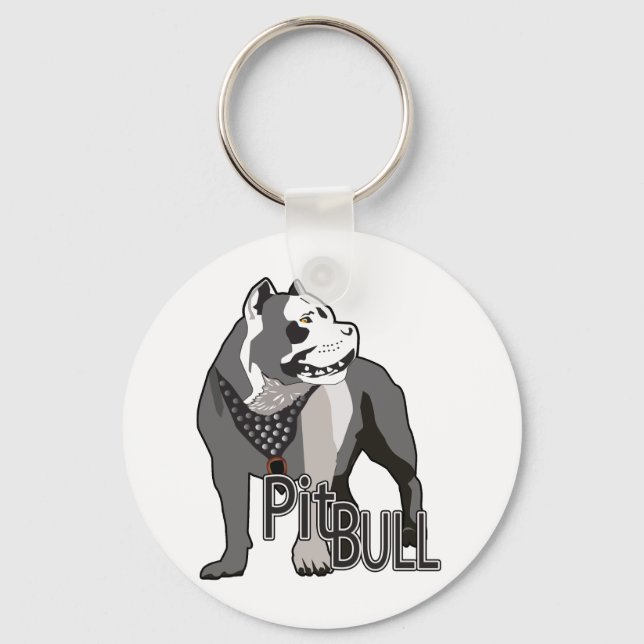 Pitbull Keychain (Front)