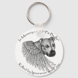 pitbull keychain