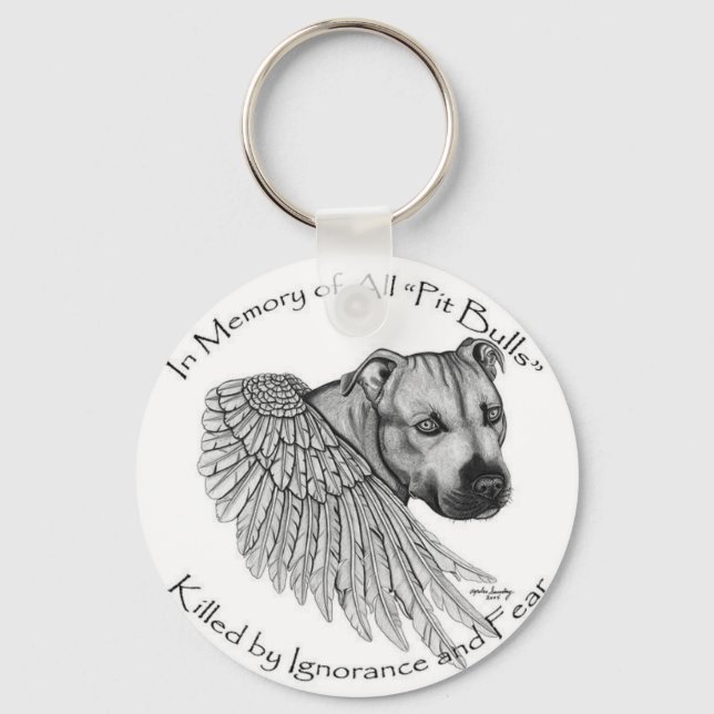 pitbull keychain (Front)
