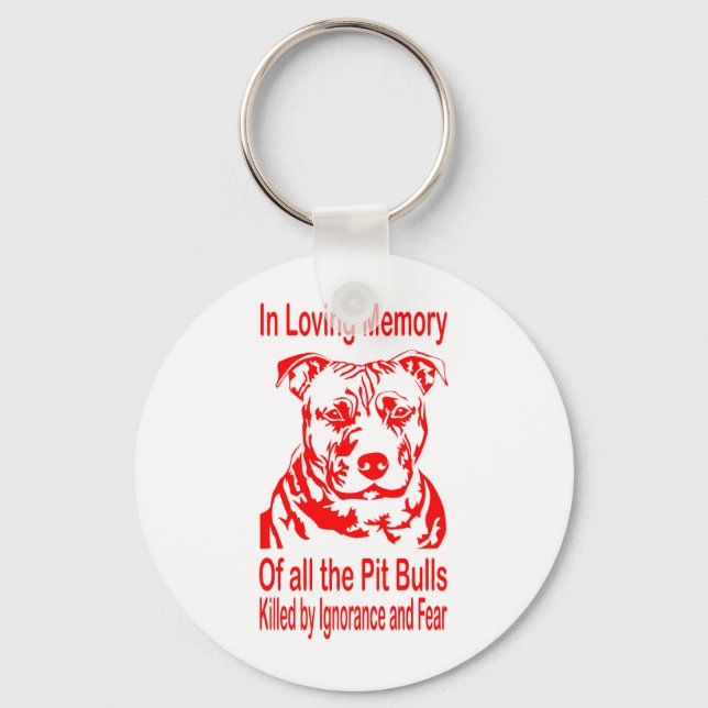 PITBULL KEYCHAIN (Front)