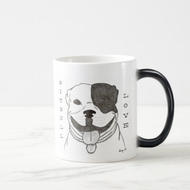 Pitbull Love Mug (Right)