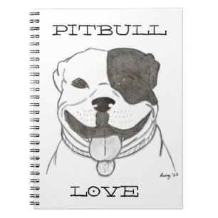 Pitbull Love Notebook