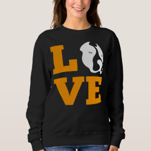 Pitbull Love Pitbull Dog Lover Sweatshirt