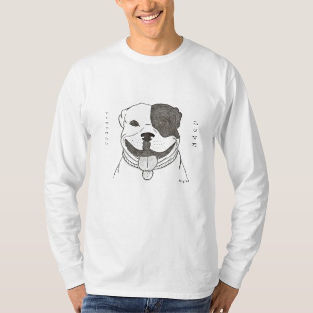 Pitbull Love Shirts (Front)