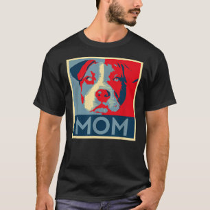 Pitbull Mom Dog Lover Pit Bull Rescuer For Mother T-Shirt