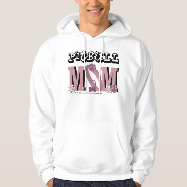 Pitbull MOM Hoodie (Front)