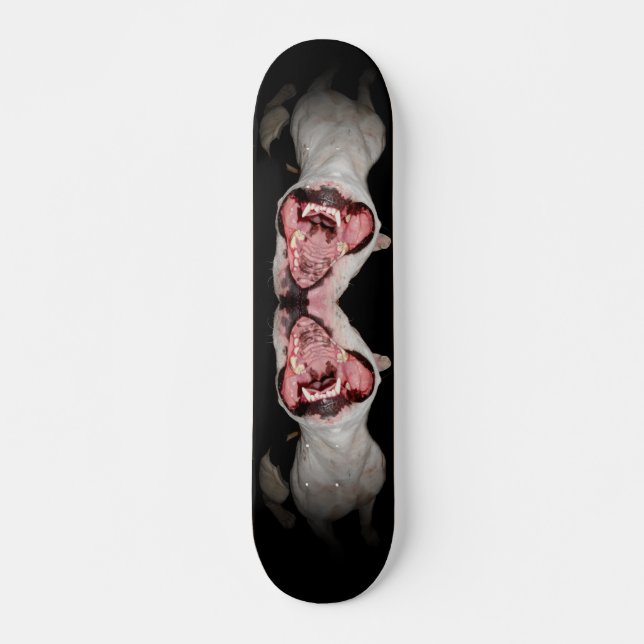Pitbull Mouth Skateboard (Front)